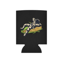 Load image into Gallery viewer, Can Cooler — Astronaut on Corn Design | The Mid-South Maze Logo
