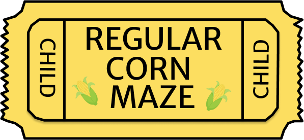 Corn Maze : Child Ticket (Ages 6 - 12)