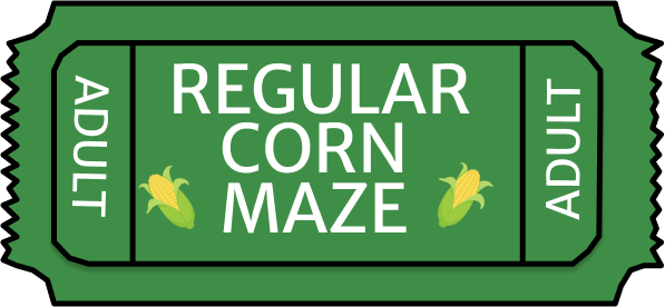 Corn Maze: Adult Ticket  (Ages 13 & Up)